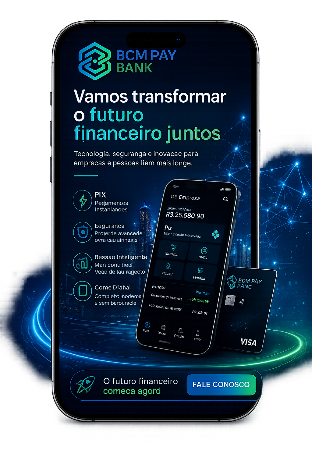 Aplicativo BCM PAY BENK